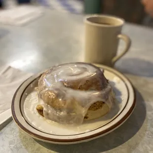 Their amazing cinnamon roll