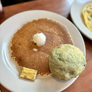 pancakes, food