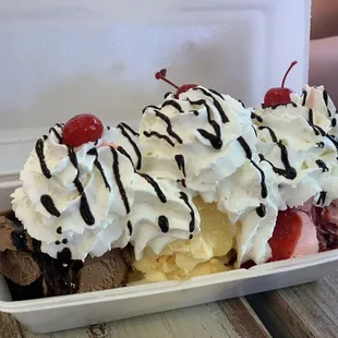 Banana split