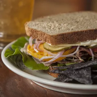 Homemade Breads use organic ingredients, fresh seasonal greens, organic chips as a side. Great for eat-in, take-out, or your business event.