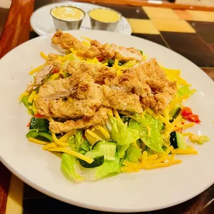 crispy chicken salad