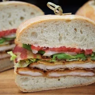 Chicken cutlet sandwich