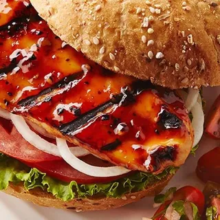 Grilled chicken marinade sandwich