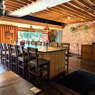 Dining room street entrance. Farm Table 7/28/24