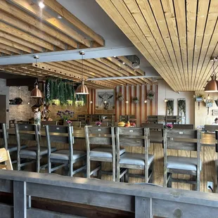 Inviting dining area