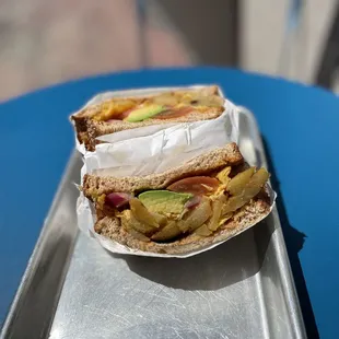 sandwiches, food