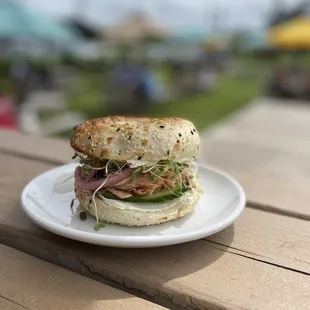 Smoked Salmon Bagel