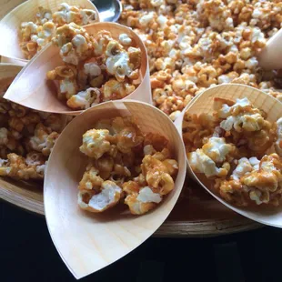 Bourbon caramel popcorn