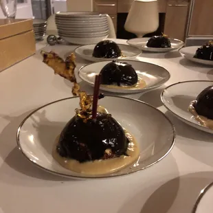 Mirror glazed tiramisu