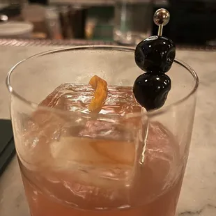 Smoked old fashioned