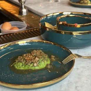 Charred avocado