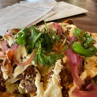 Birria nachos
