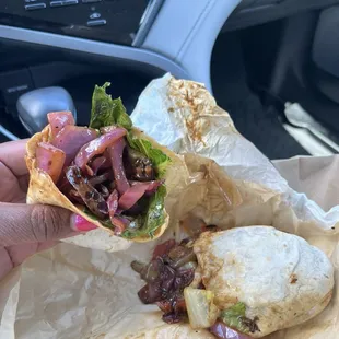 Asian Mushroom &amp; Veggie Wrap