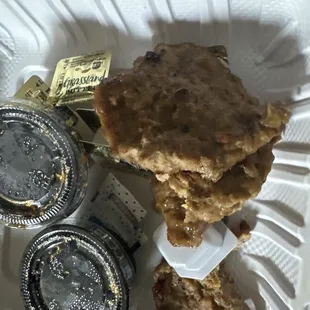 Dry hockey park of a turkey sausage