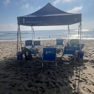 Our Cabana for the week in Nags Head, NC!