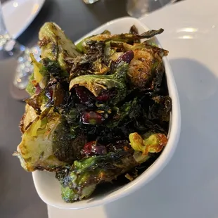 Brussels Sprouts w/ cranberries. A Must Try!! 5/5