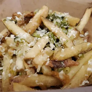 Special spring fries. Big flavor!!