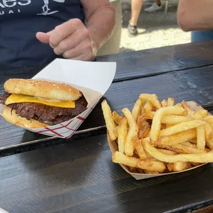 The Beast and fries