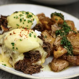 Shortrib Benedict