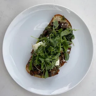 Truffle Mushroom Toast