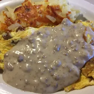 Country omelette is amazing