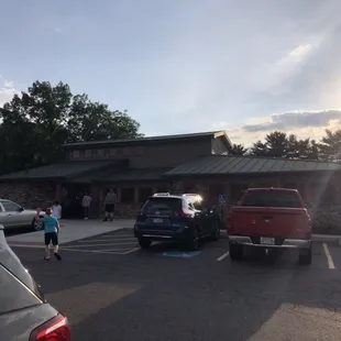 Front of the restaurant