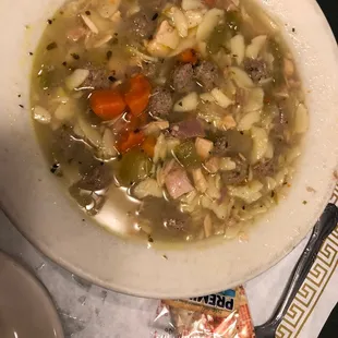 Italian wedding soup!