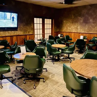 a large conference room