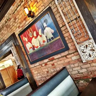 the interior of a restaurant