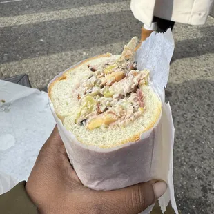 Honey turkey with beef bacon