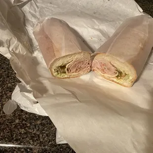 Hero Cajun Turkey Sandwich