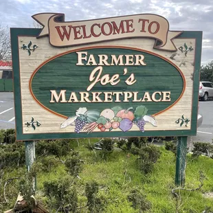 Parking lot sign