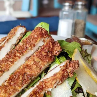 Pecan Crusted Chicken Salad