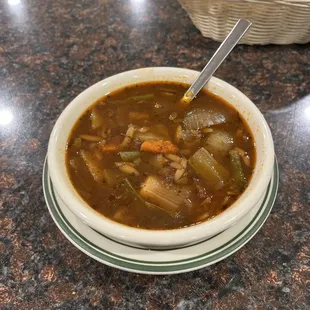 Vegetable beef soup
