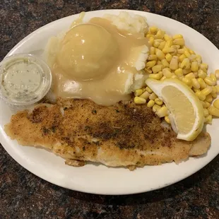 Always Outstanding Grilled Fresh Catfish Dinner!