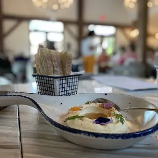 Whipped ricotta, appetizer