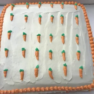 a carrot cake