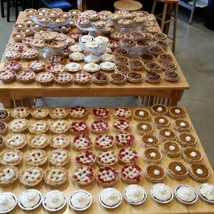 Delicious mini pies made with lots of love