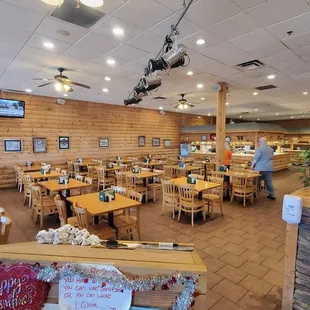 Dining area with plenty of seating