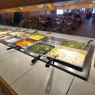 Main course food area