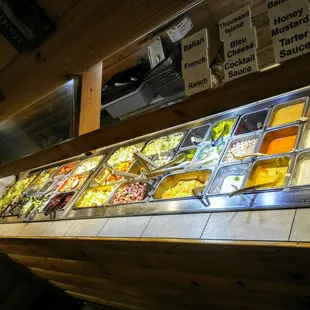 Main course Thanksgiving buffet at Farmer's