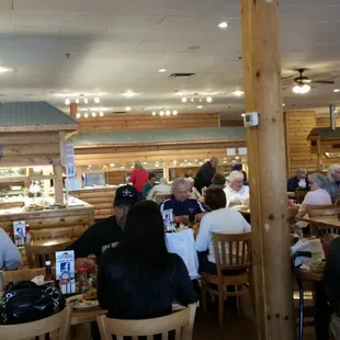 Miles and miles of buffet...