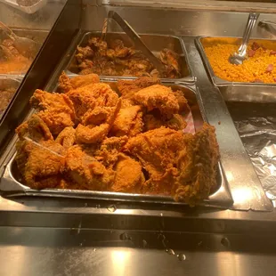 Fresh fried chicken