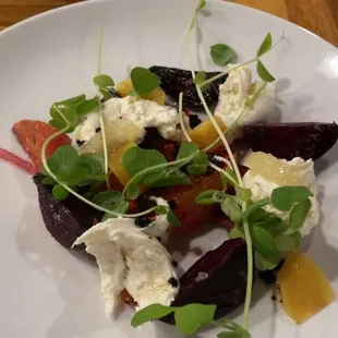 Beet and Burrata Salad