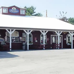 the outside of the building