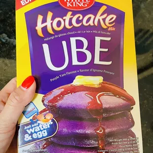 Ube hotcakes