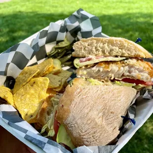 Shore Lunch " Walleye Sandwich