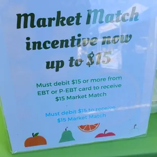As of August 2023, Market Match incentive is now $15 (up from $10)