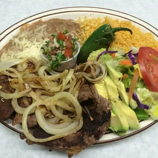 Carne Asada Plate