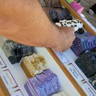Handmade soaps. $6. Each or 4 for $20.